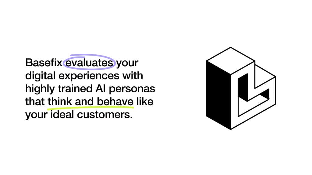 Basefix value proposition presentation slide
